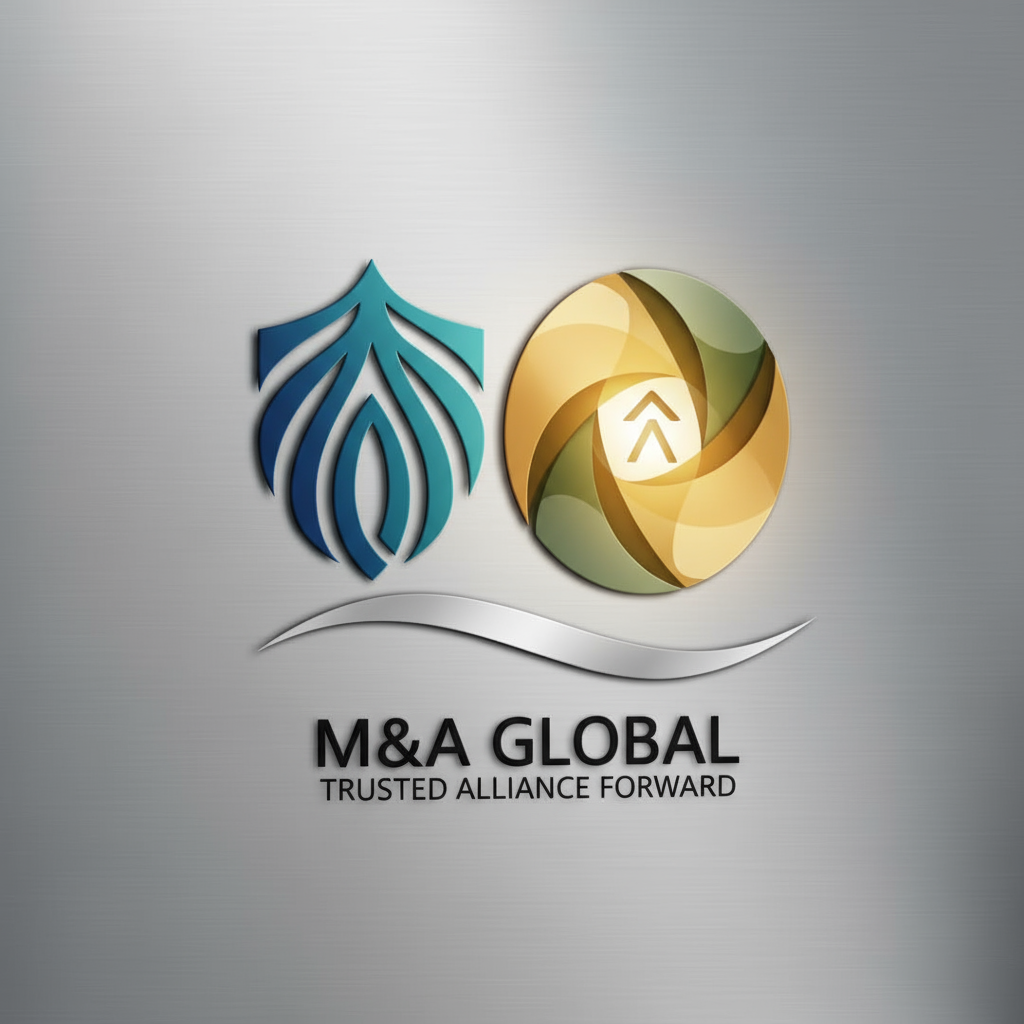 銀行とM&Aのロゴ