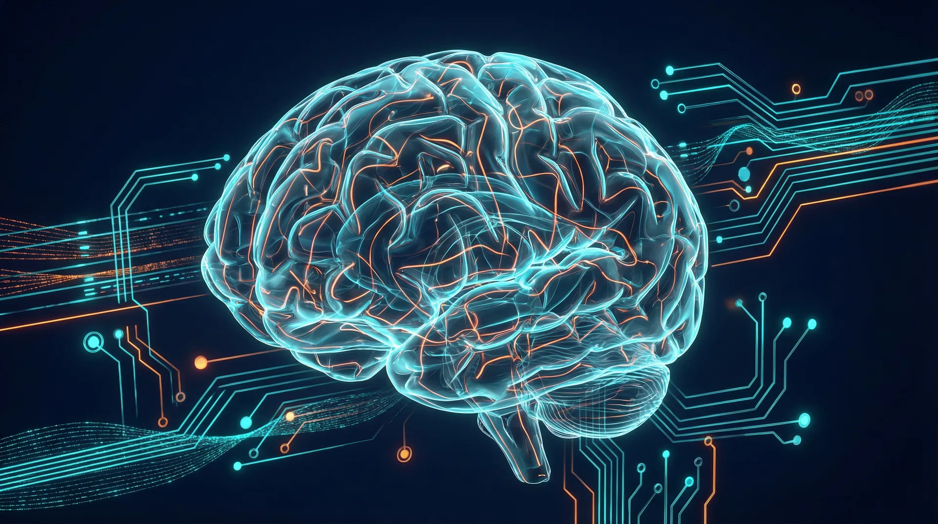 AI Brain Illustration