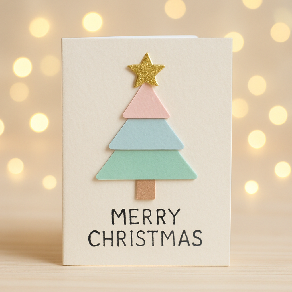 Árvore Minimalista Dourada