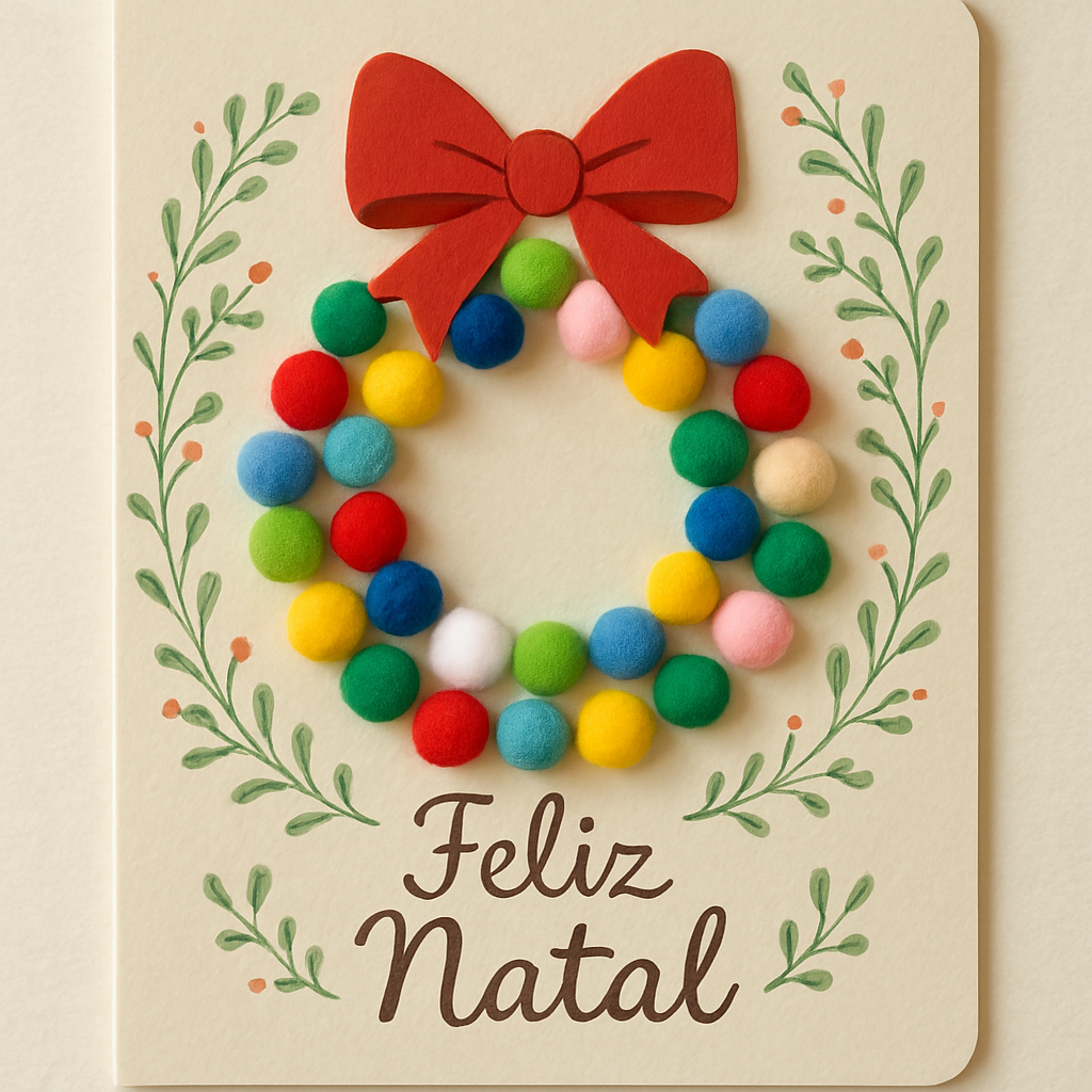 Guirlanda Colorida e Alegre