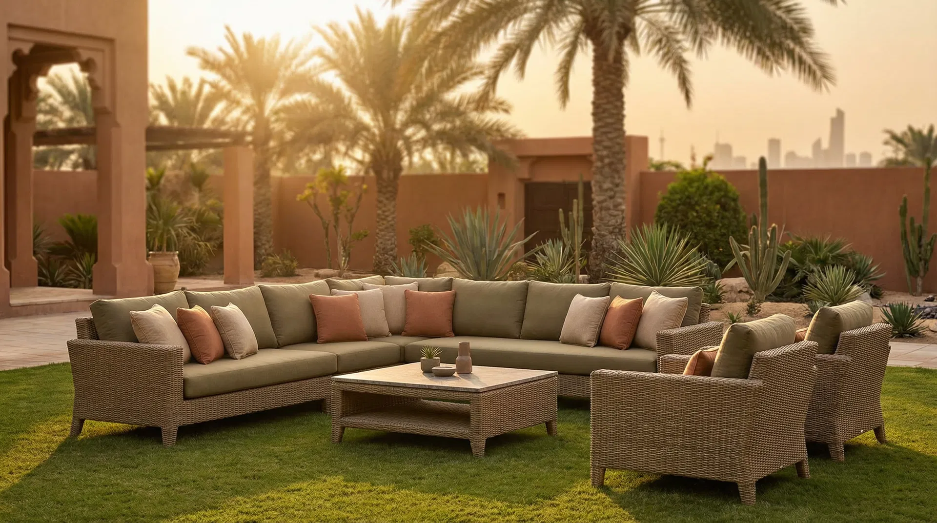 Luxury outdoor furniture
