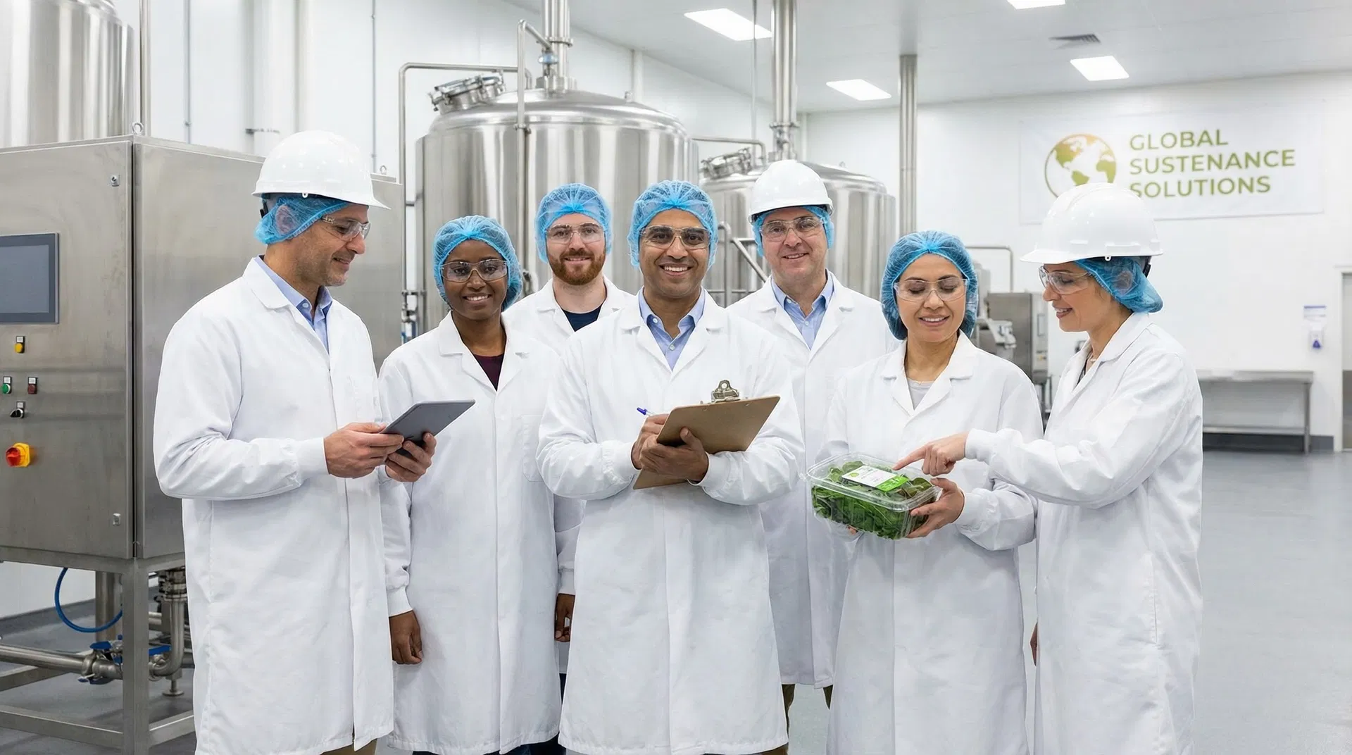 Equipo profesional de Global Food All Brothers