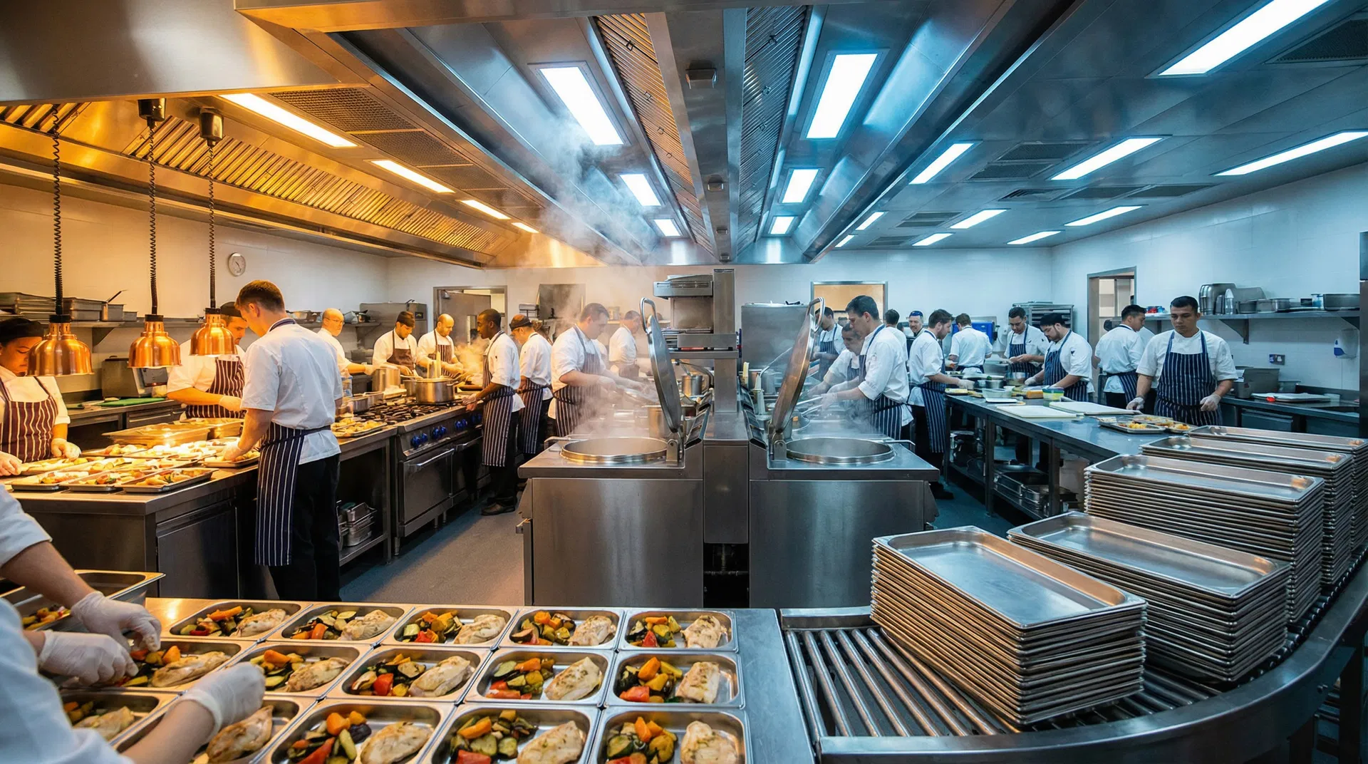 Cocina industrial profesional