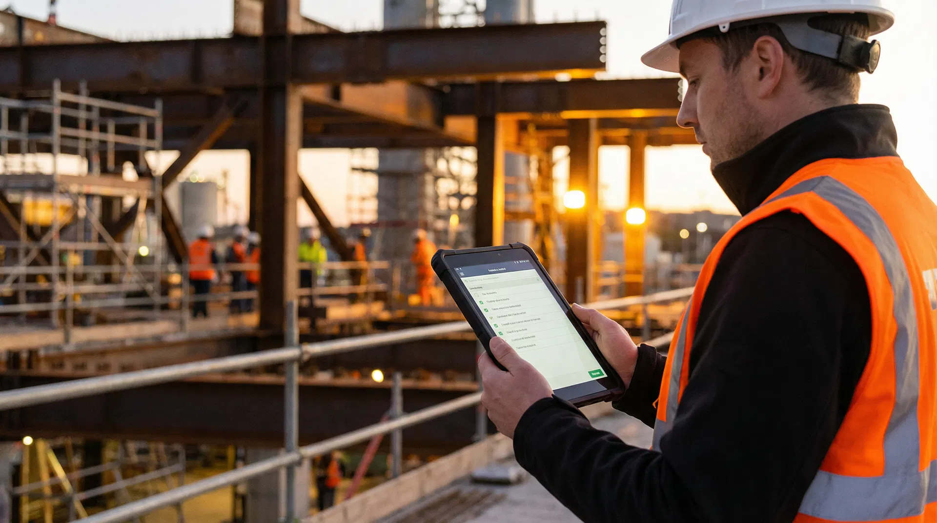 Safety inspection in the field