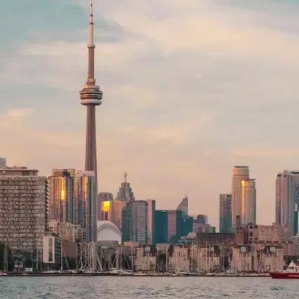 Toronto Skyline with CN Tower