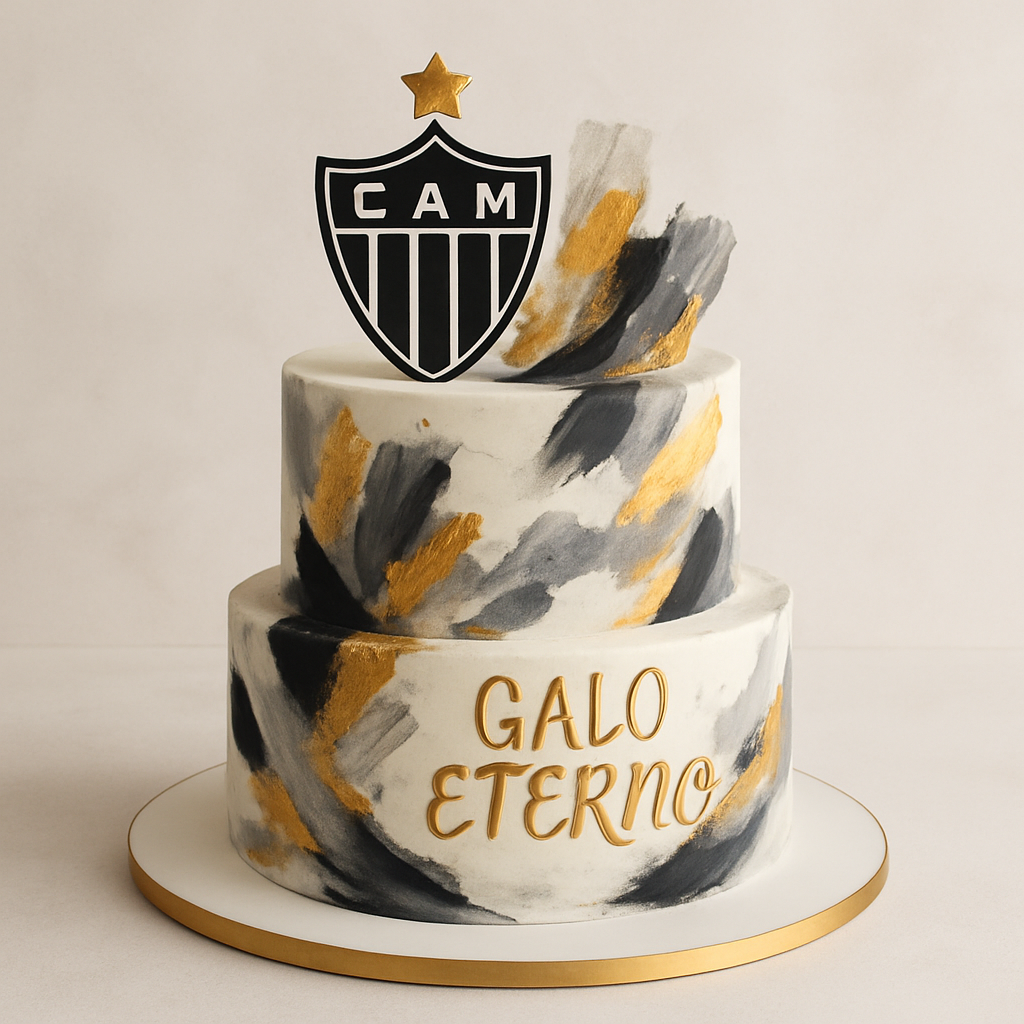 Bolo "Galo Eterno!"