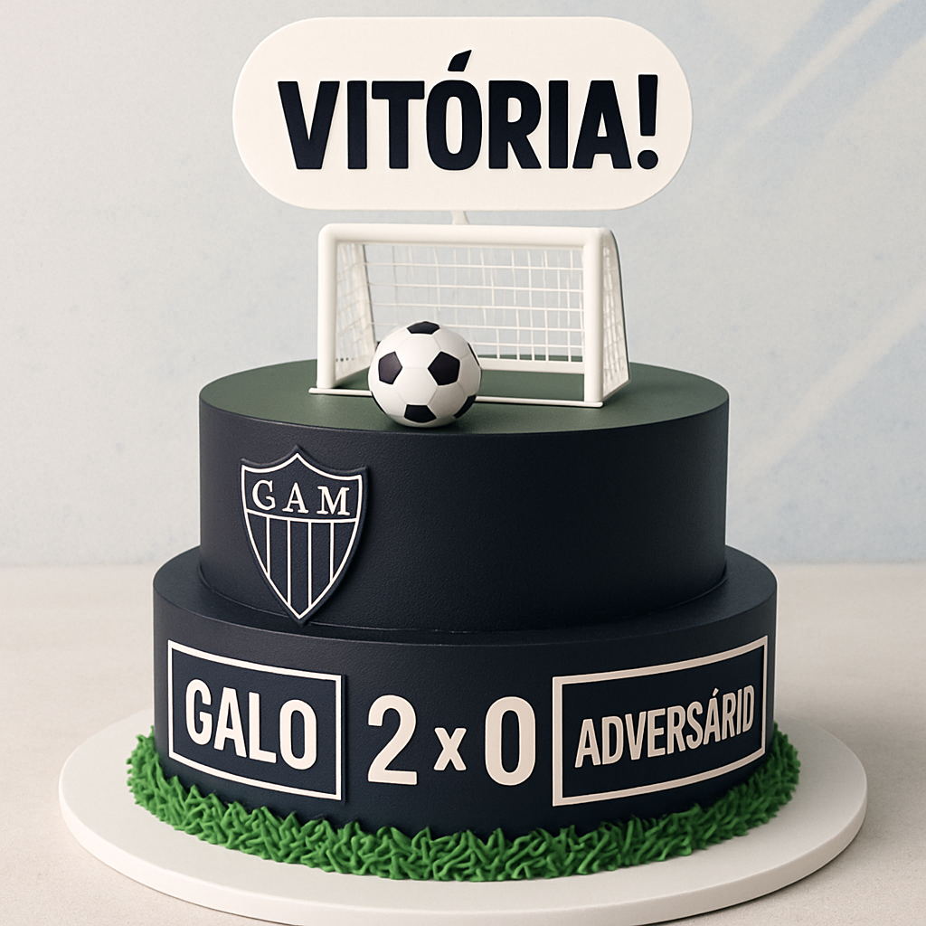 Bolo "Vitória!"