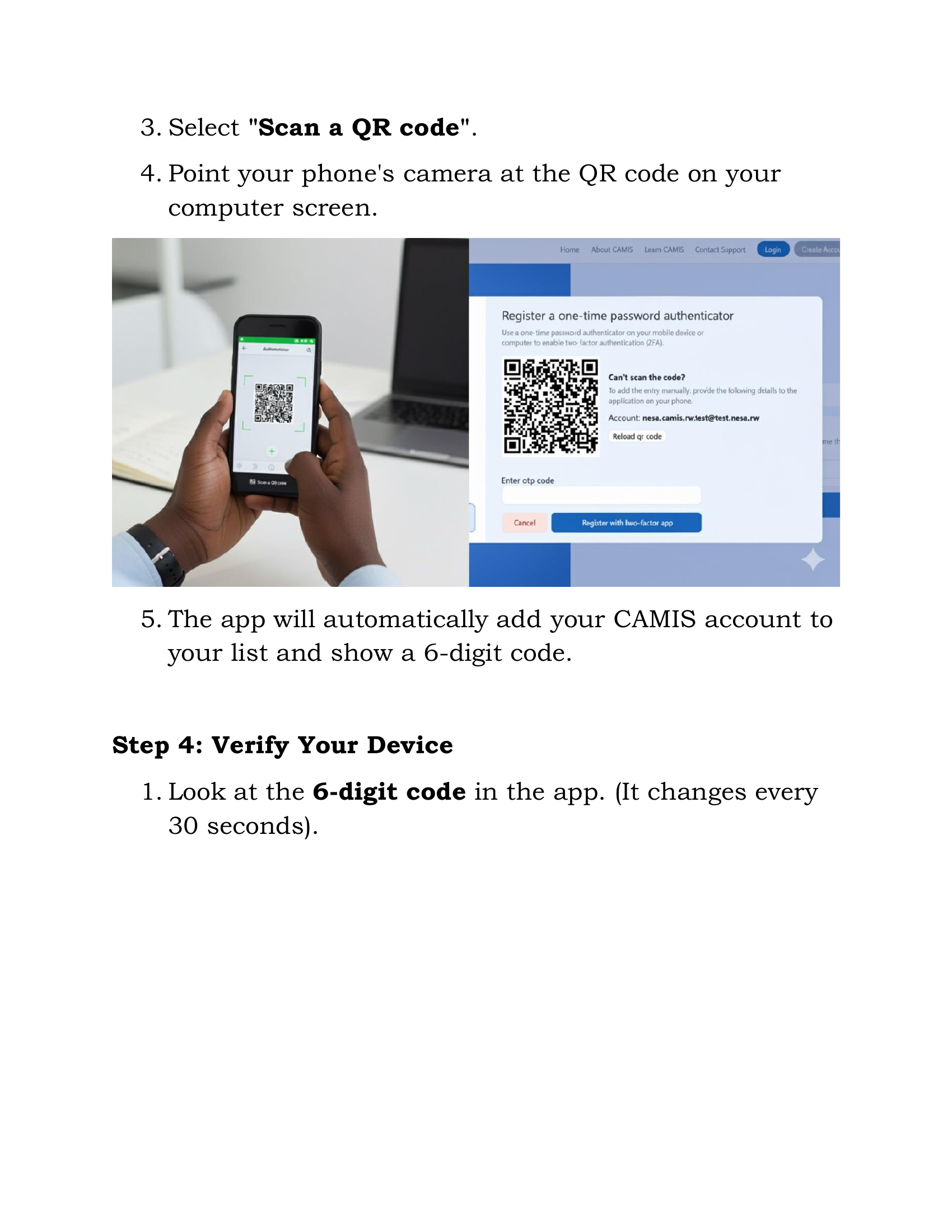 Link the App to Your Account