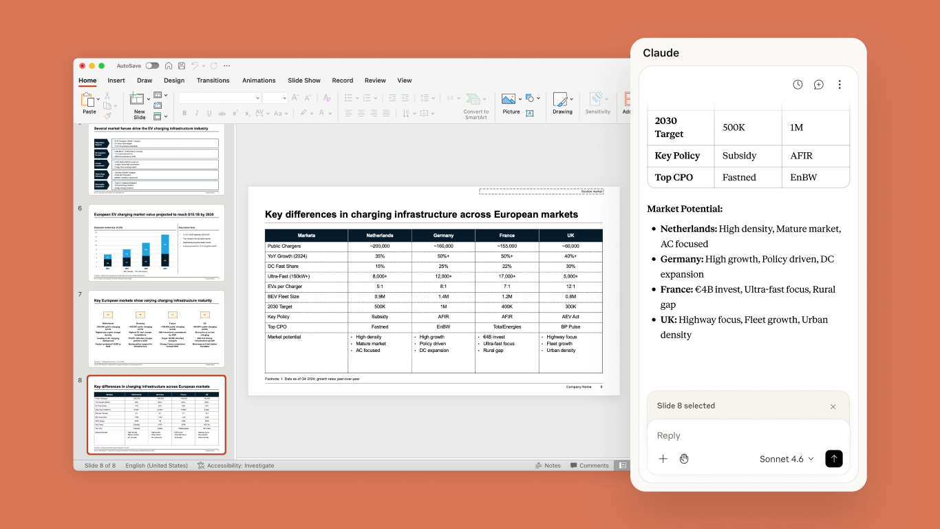 PowerPointでのClaude利用イメージ2