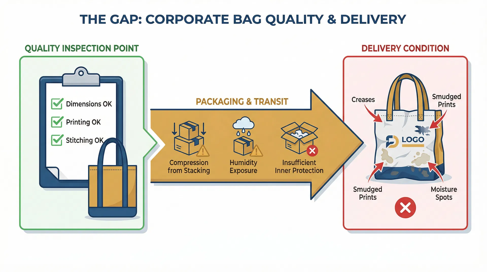 Why Finished Corporate Bags Still Fail After Passing Every Quality Check