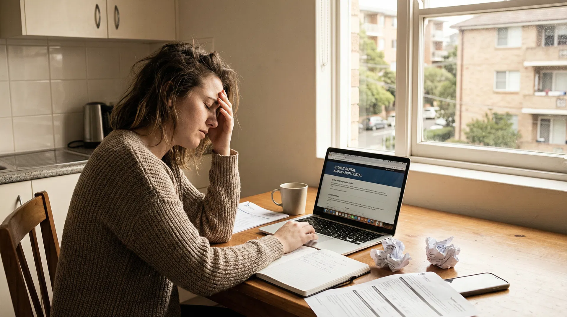 Renter stressed over application paperwork