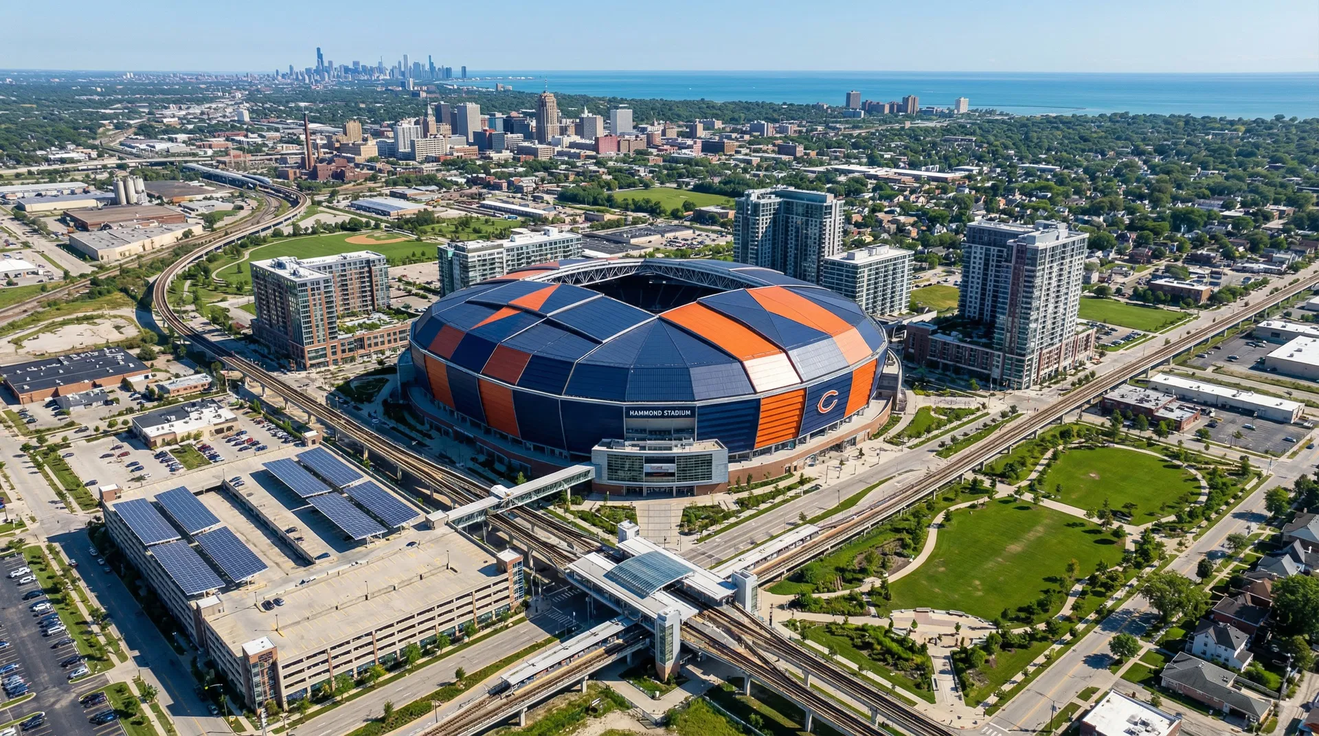 Hammond Stadium Aerial View