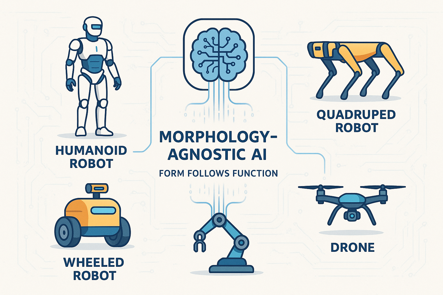 Morphology-Agnostic Robotics