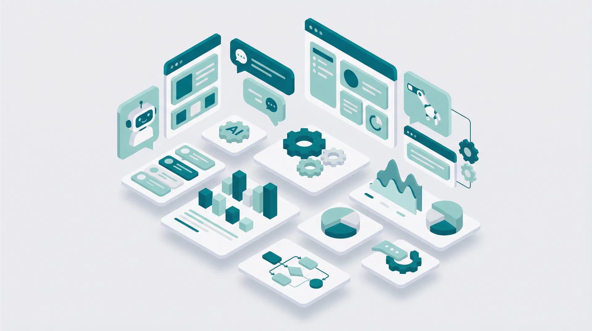 MyT AI tools and automation platform illustration