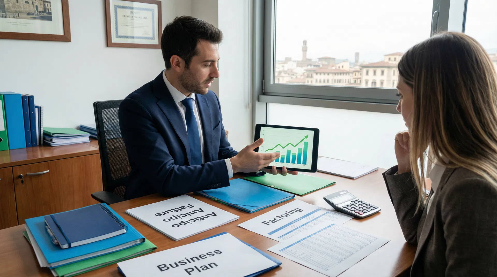 Servizi finanziari business plan anticipo fatture factoring - consulenza DG-GARE