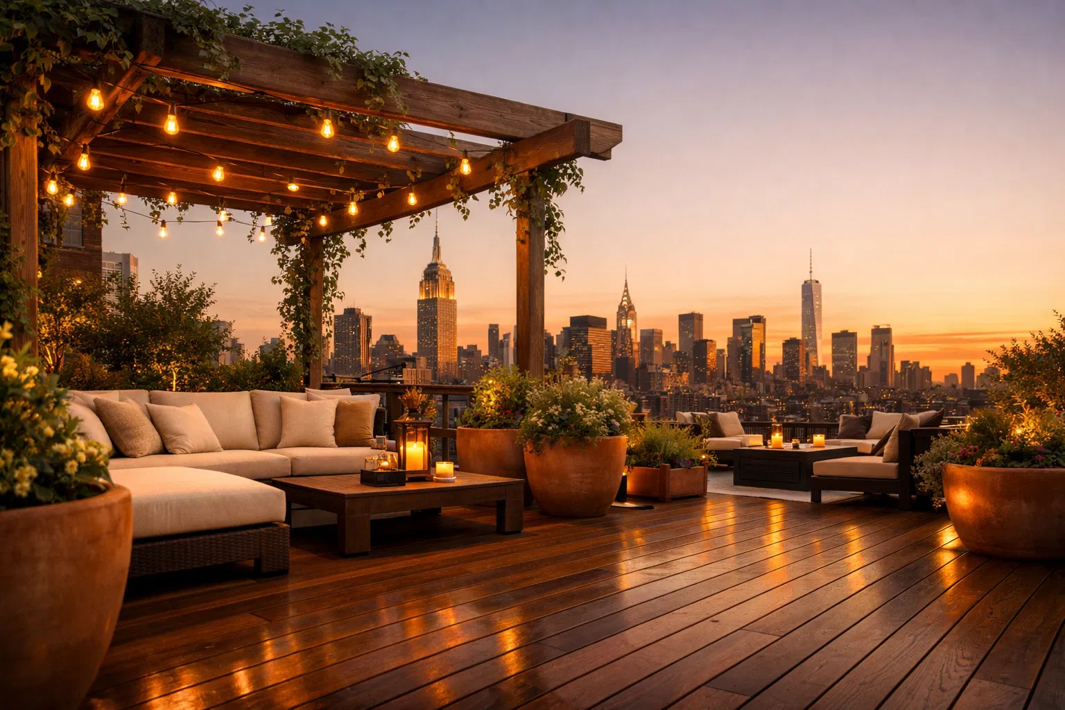 Midtown Penthouse Terrace