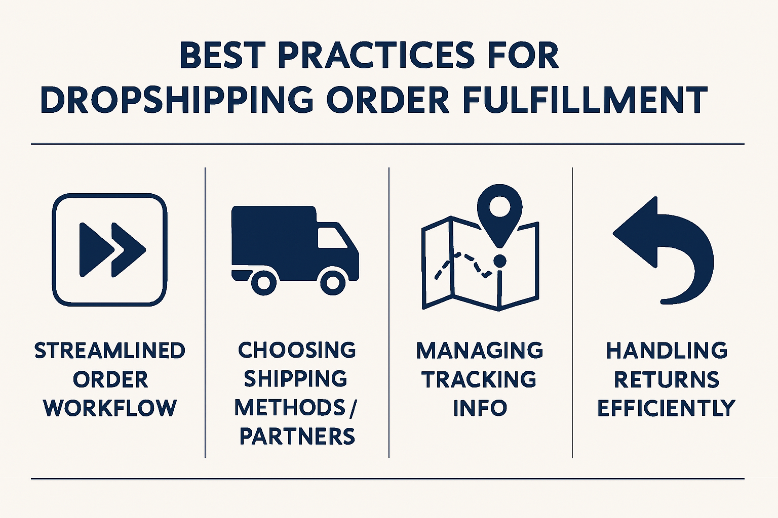 Order Fulfillment Process Best Practices for Dropshipping