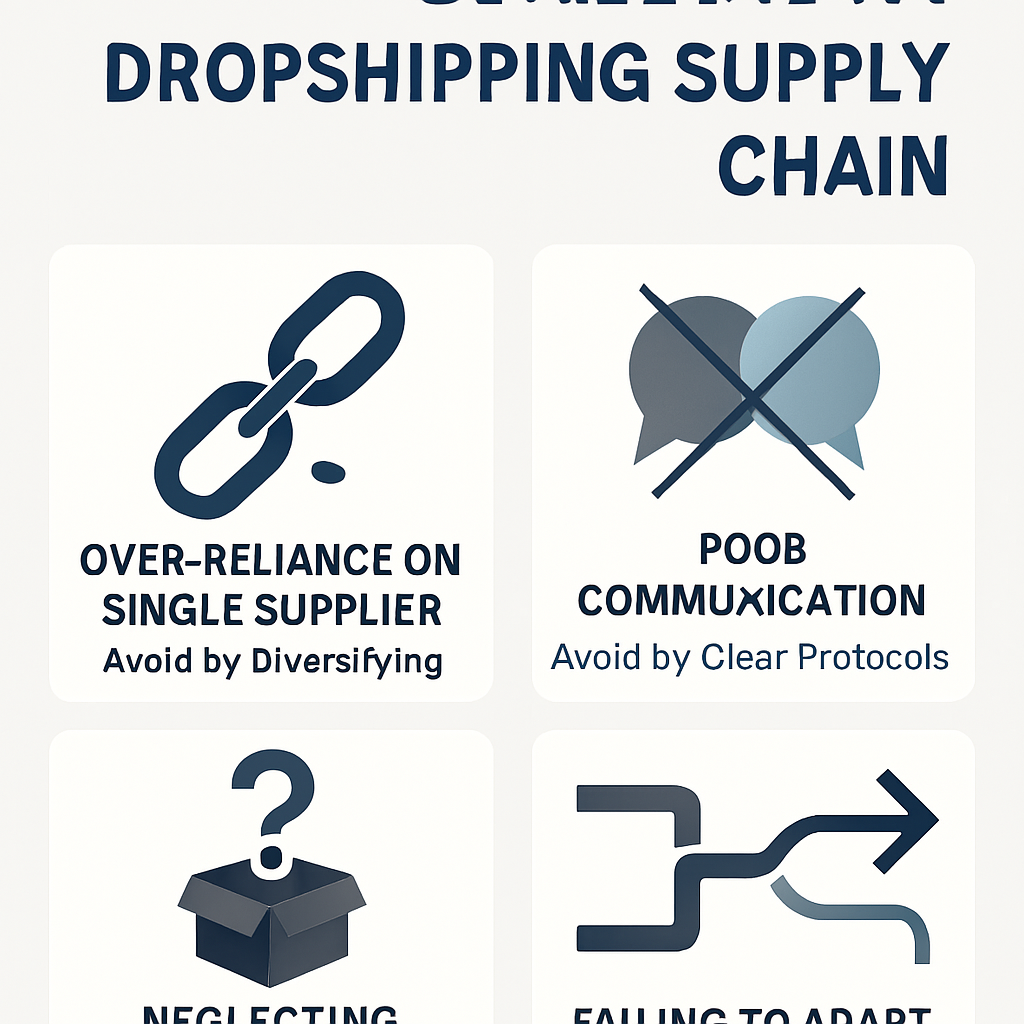 Common Pitfalls in Dropshipping Supply Chain and How to Avoid Them