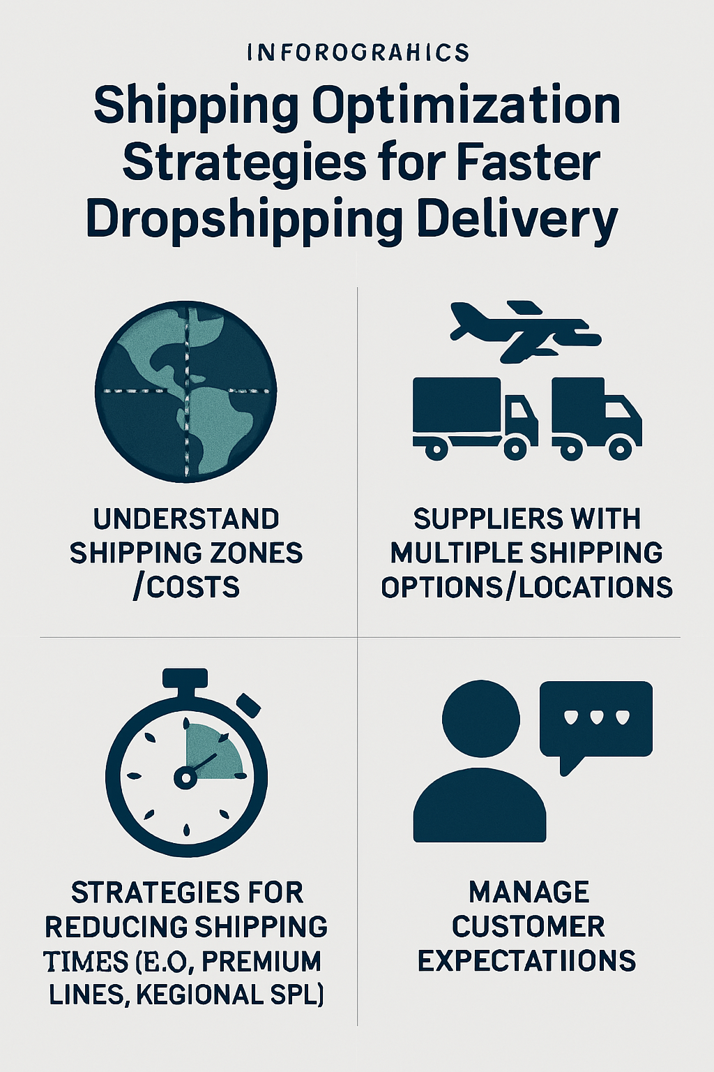 Shipping and Logistics Optimization Strategies for Dropshipping