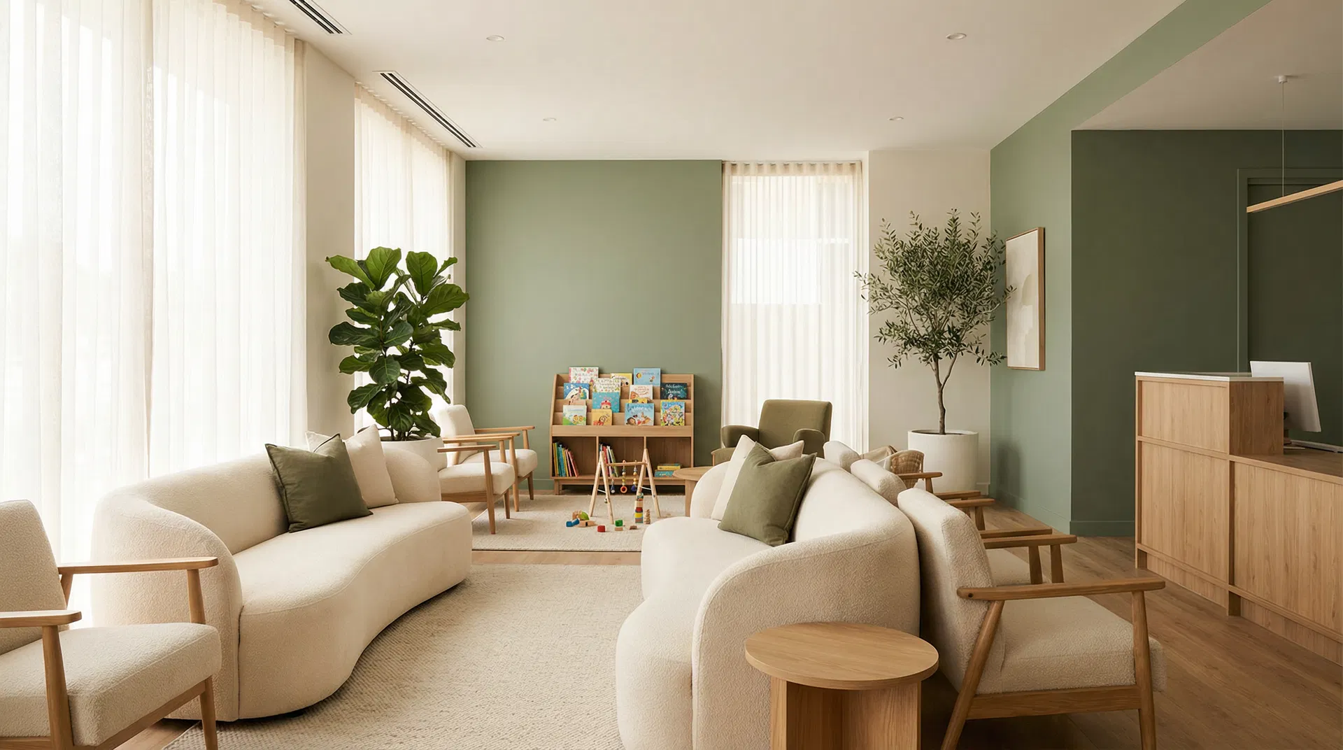 Our welcoming clinic interior