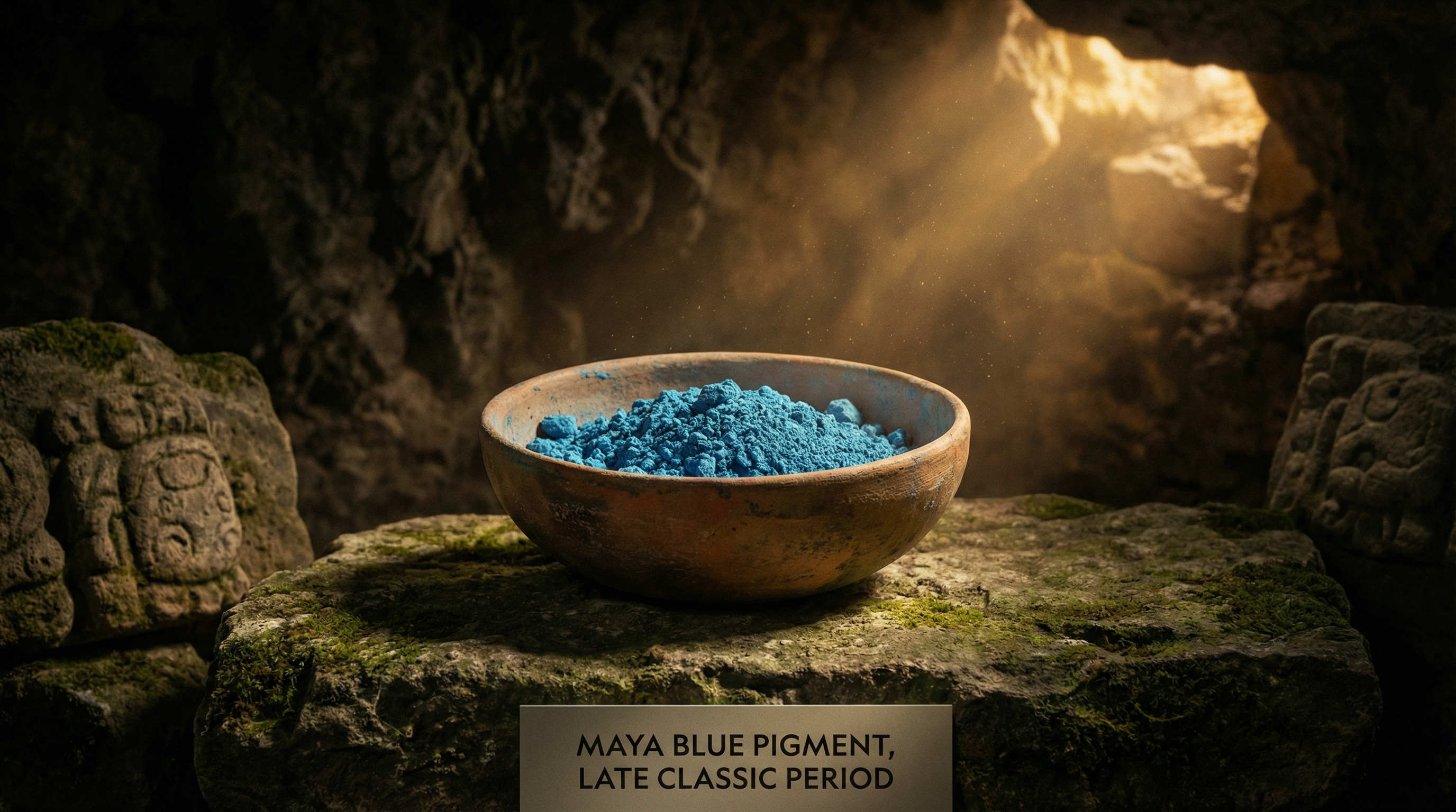 Maya Blue Pigment