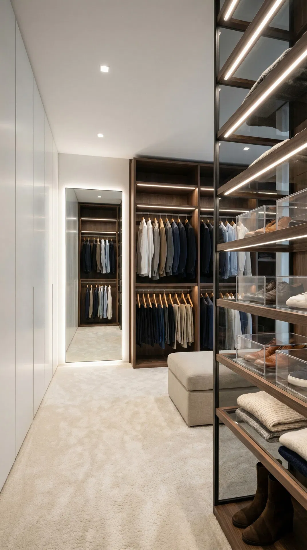 Dressing sur mesure luxueux