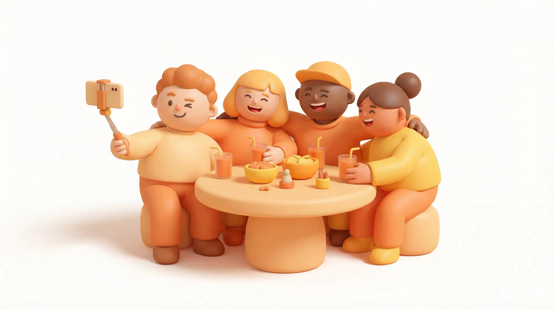 AfterWe - Friends hanging out together