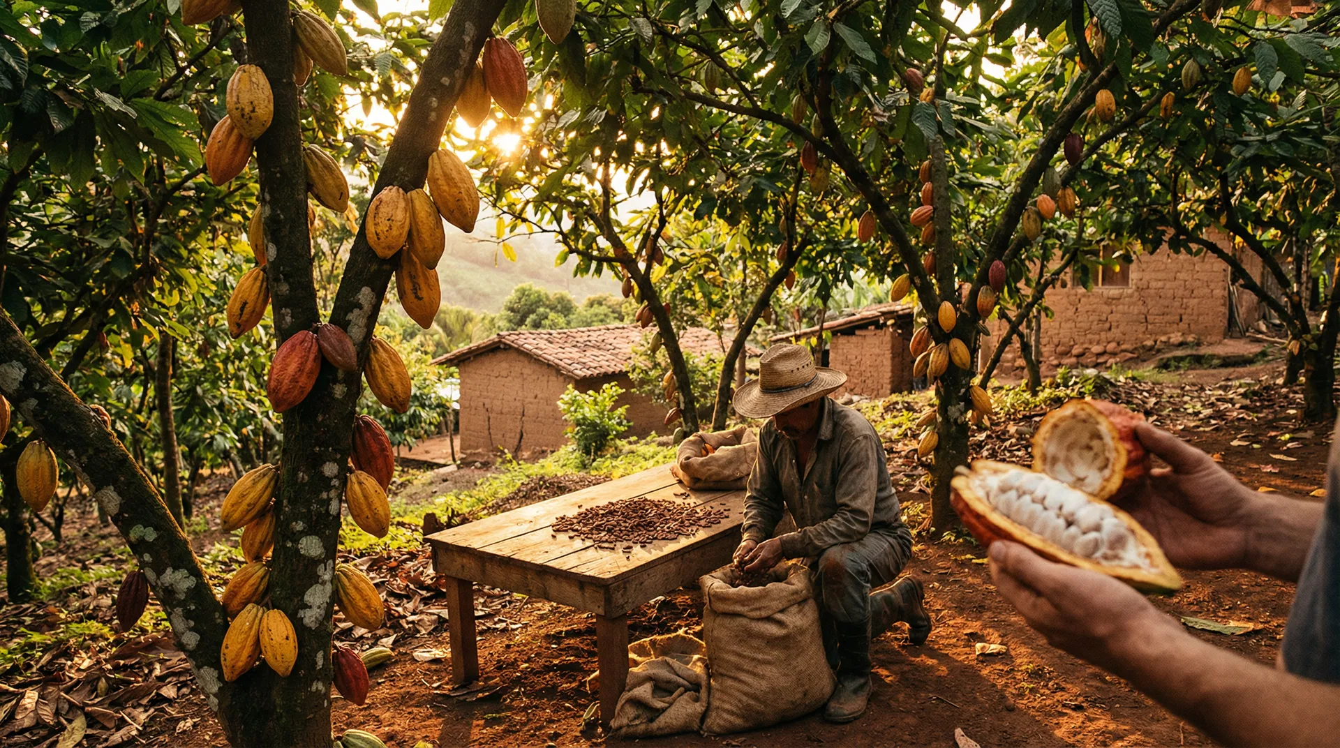 Cacao farm origin story