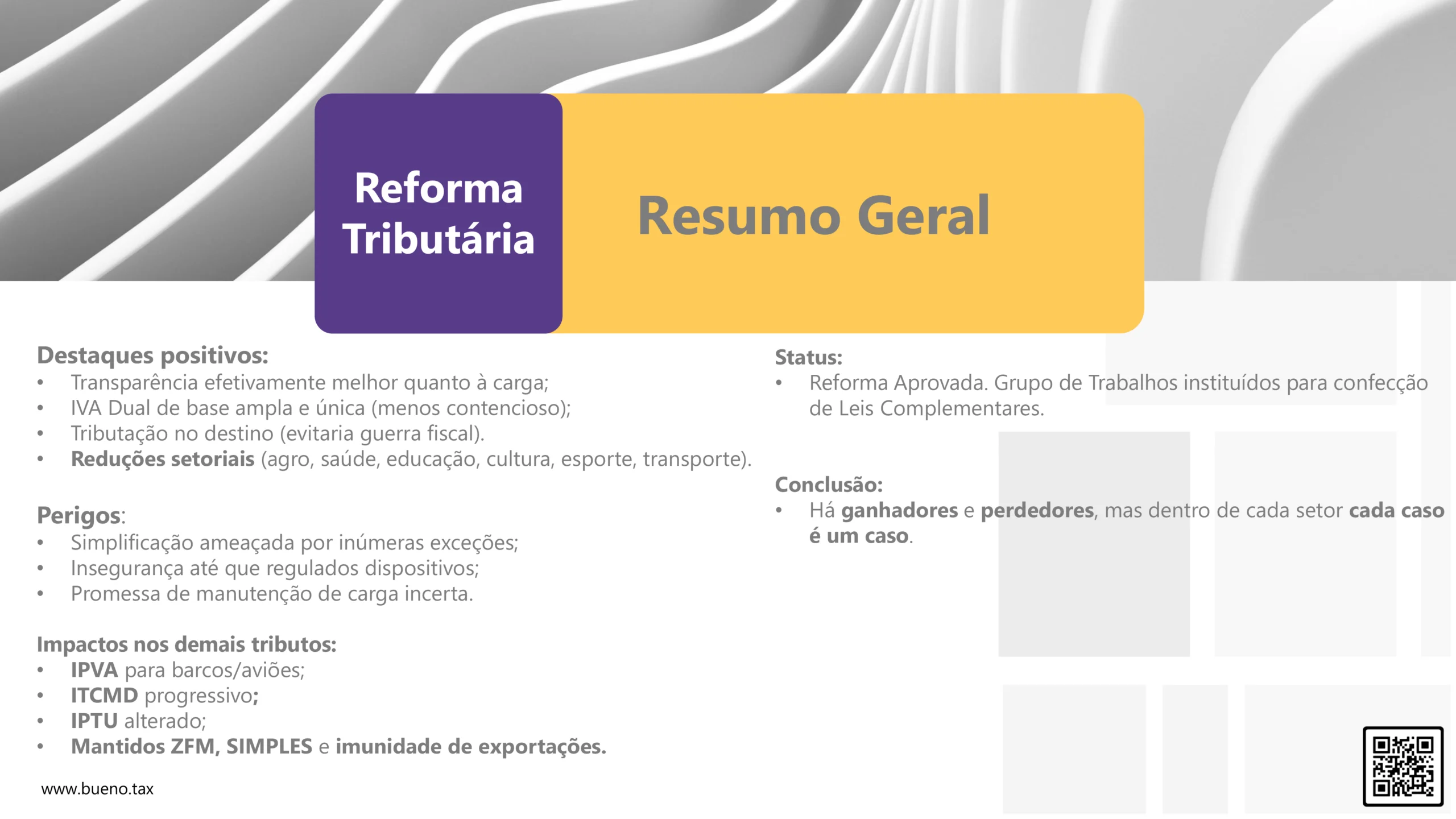 Reforma Tributária