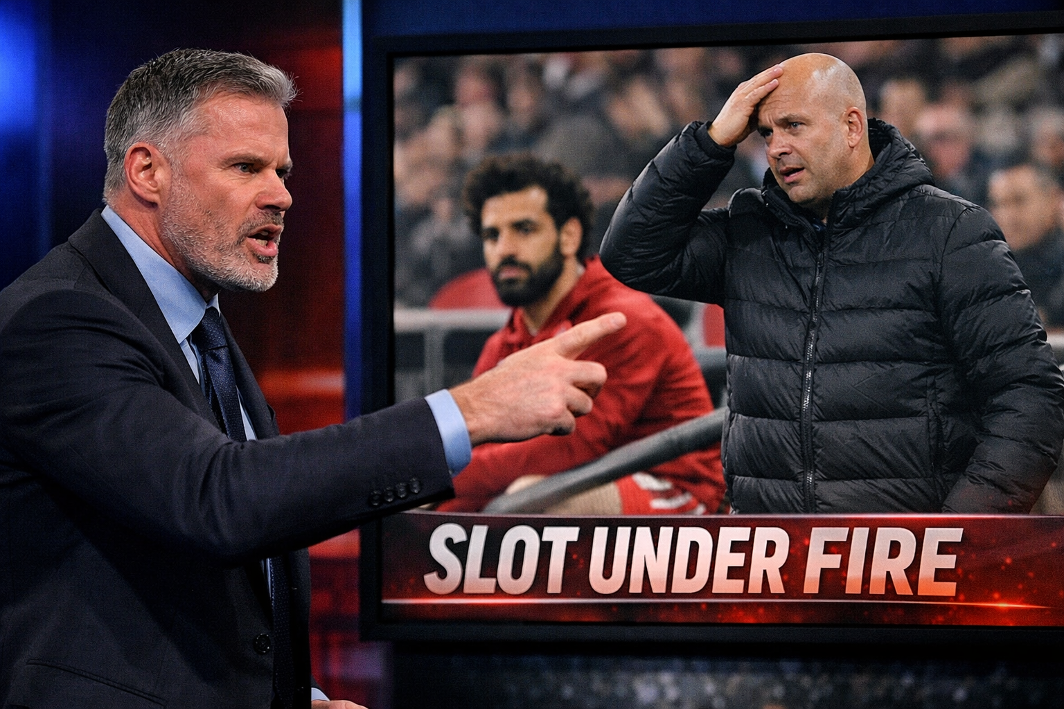 Liverpool Champions League exit: Carragher slams Slot