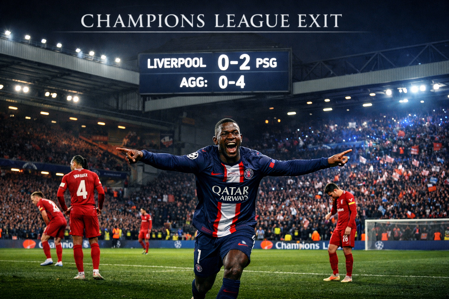 Liverpool PSG Champions League: Anfield exit and fallout