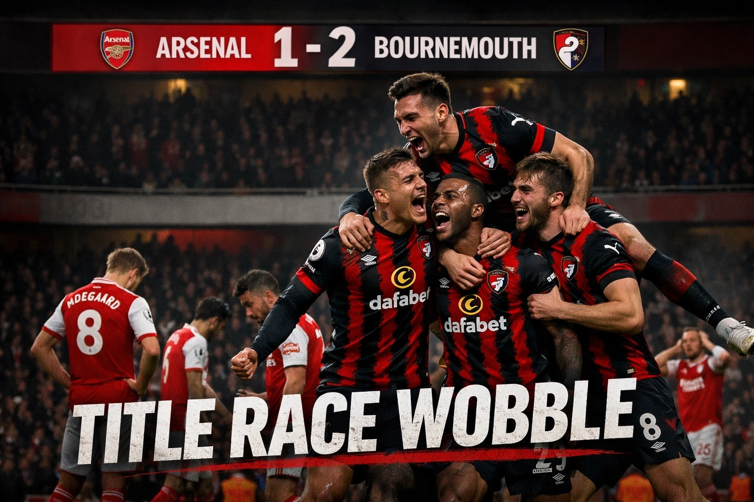 Arsenal vs Bournemouth: Late Blow Shakes Title Race