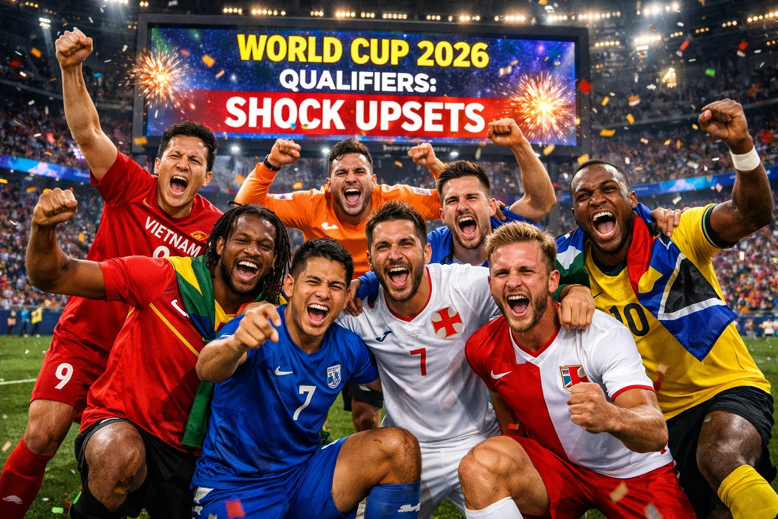 World Cup 2026 qualifiers: shock upsets & new faces