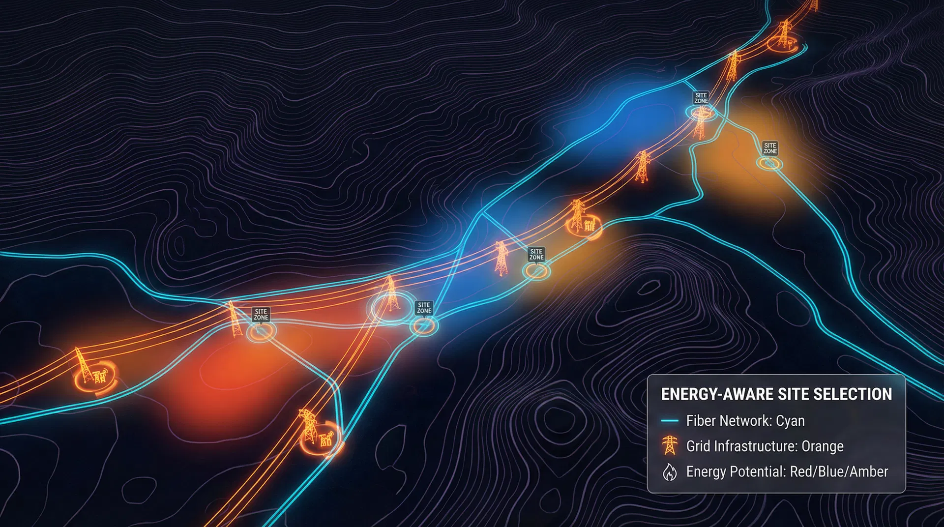Energy-aware site selection