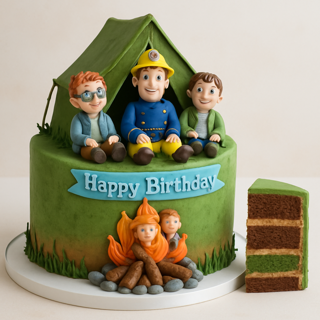 O Acampamento na Floresta