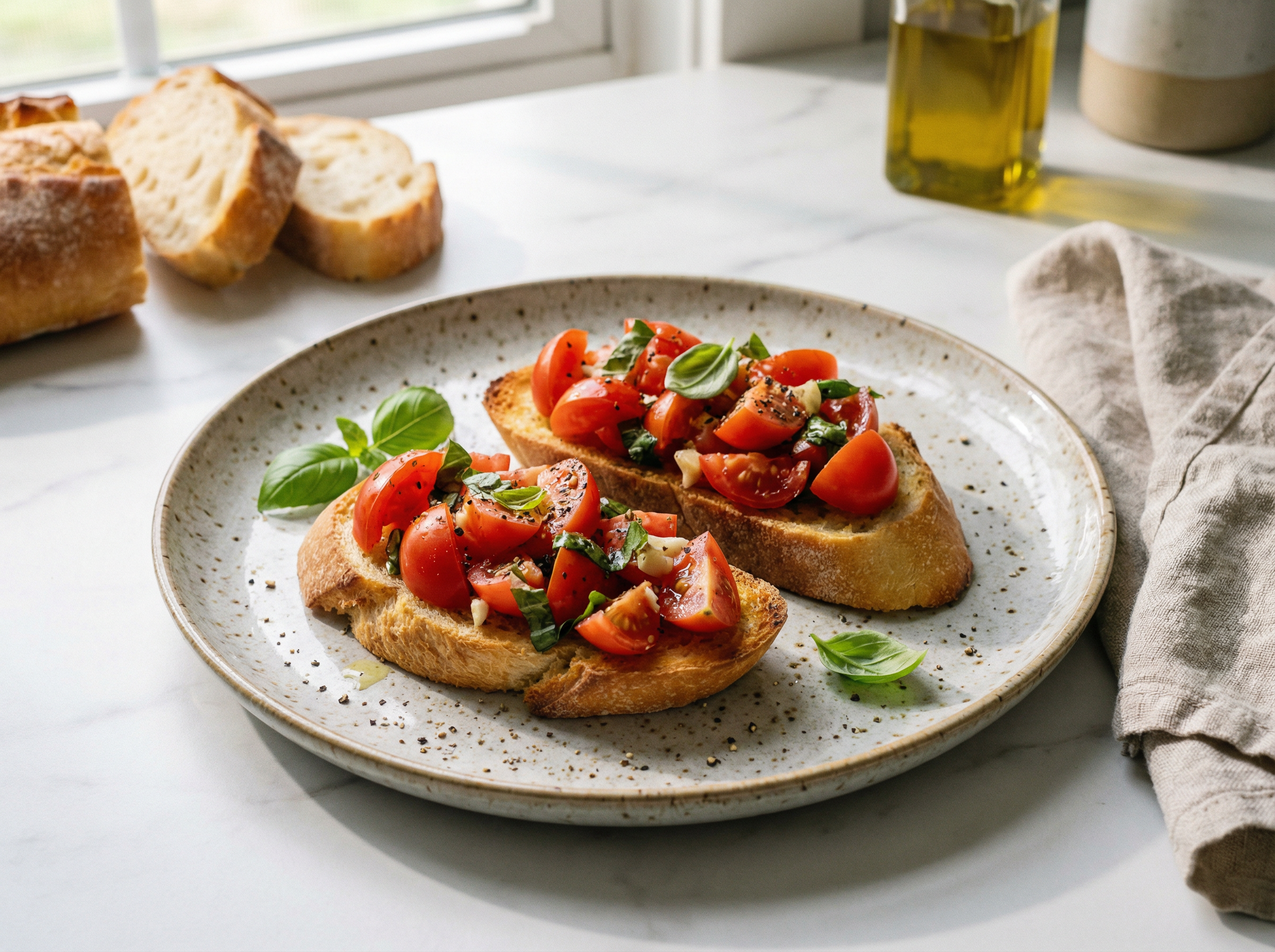 Classic Tomato Bruschetta