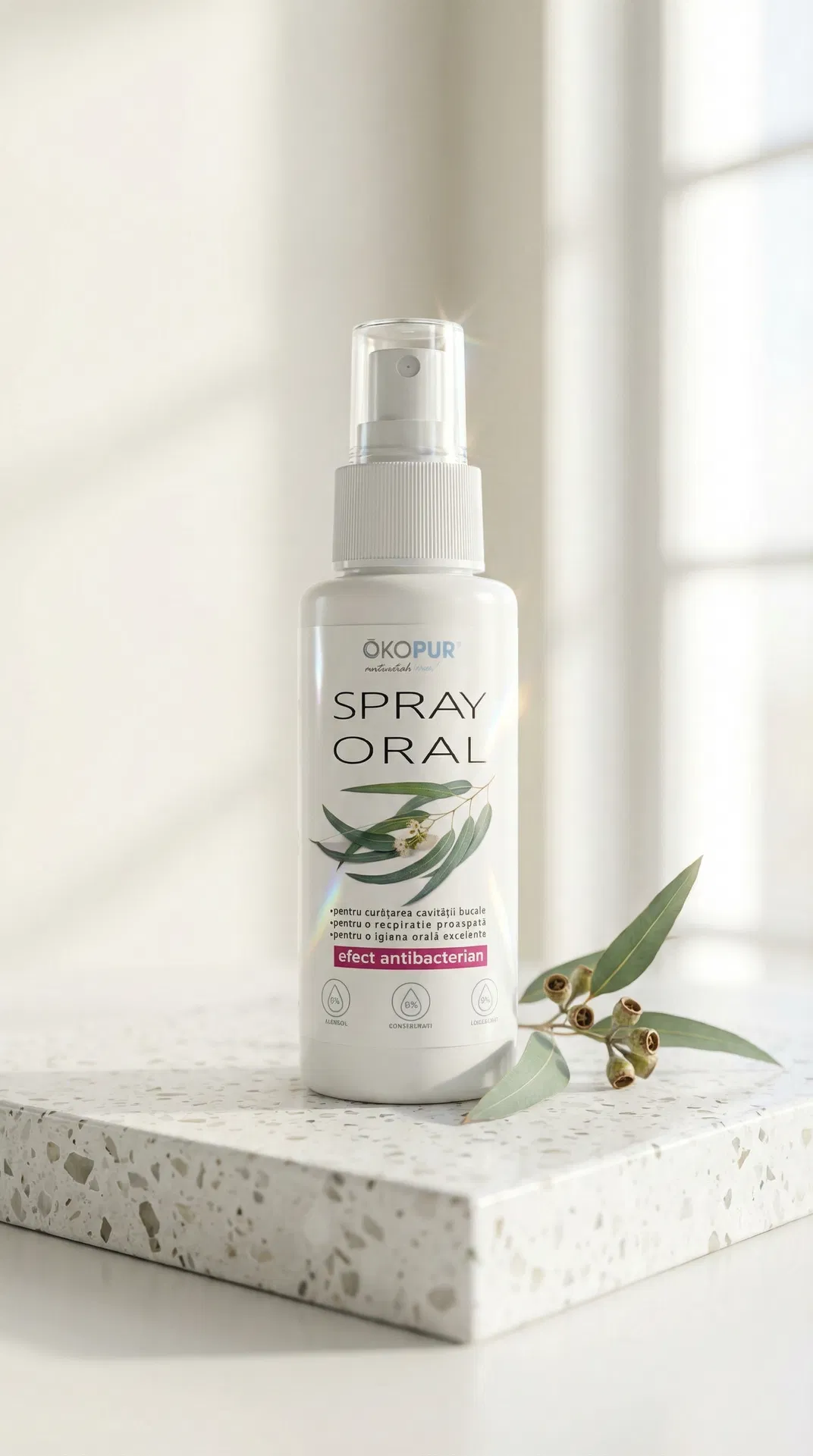 ÖKOPUR Spray Oral 100 ml — Format călătorie