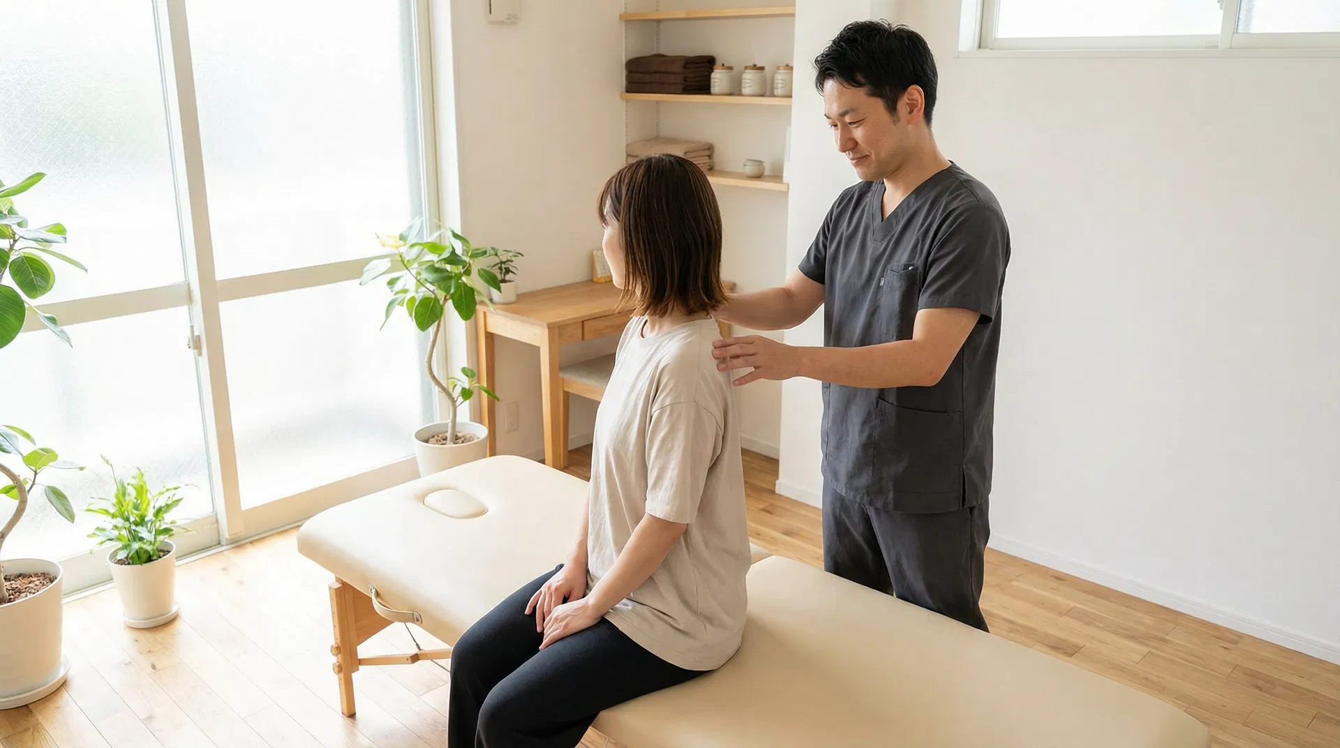 丁寧な問診と施術