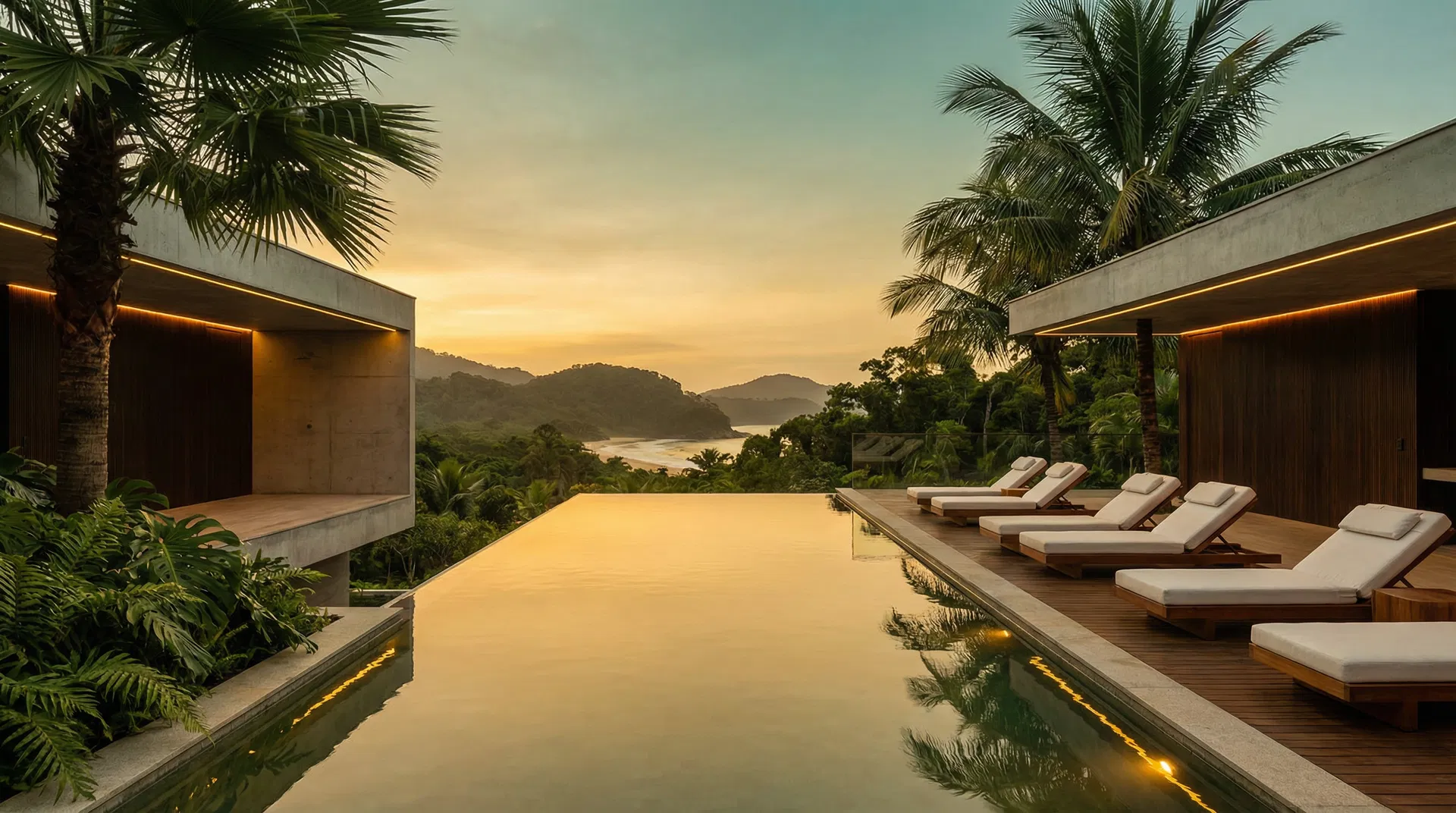 Lifestyle de luxo tropical