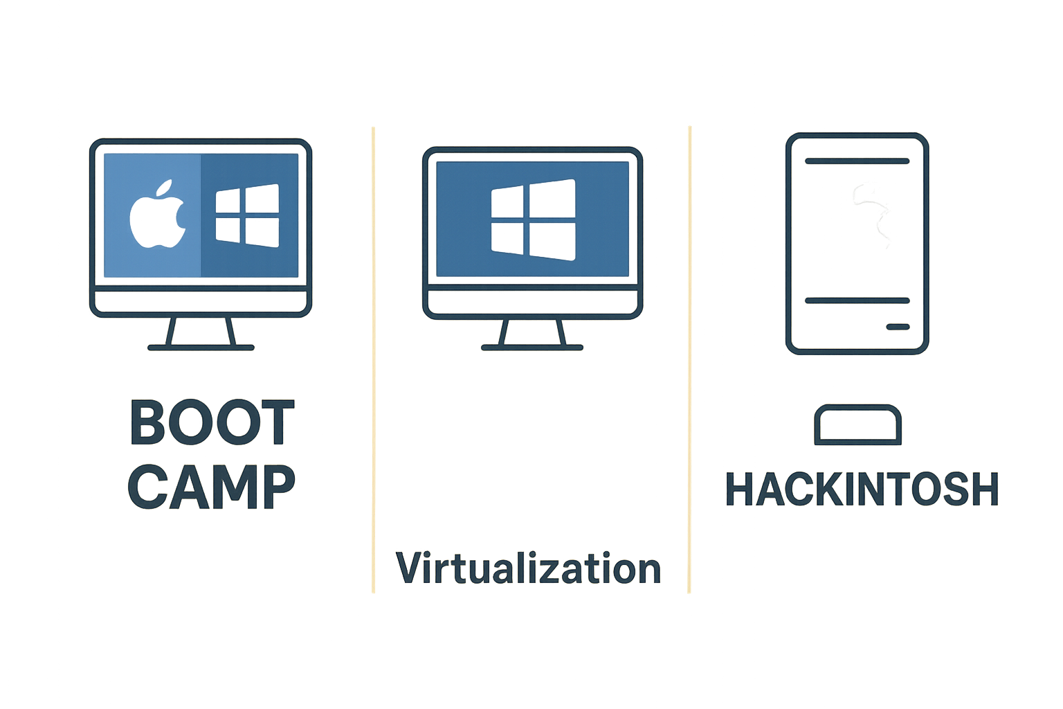 Comparison of different methods