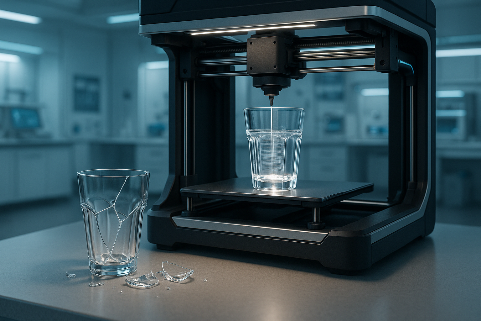 3D printing glass - the future of household repairs