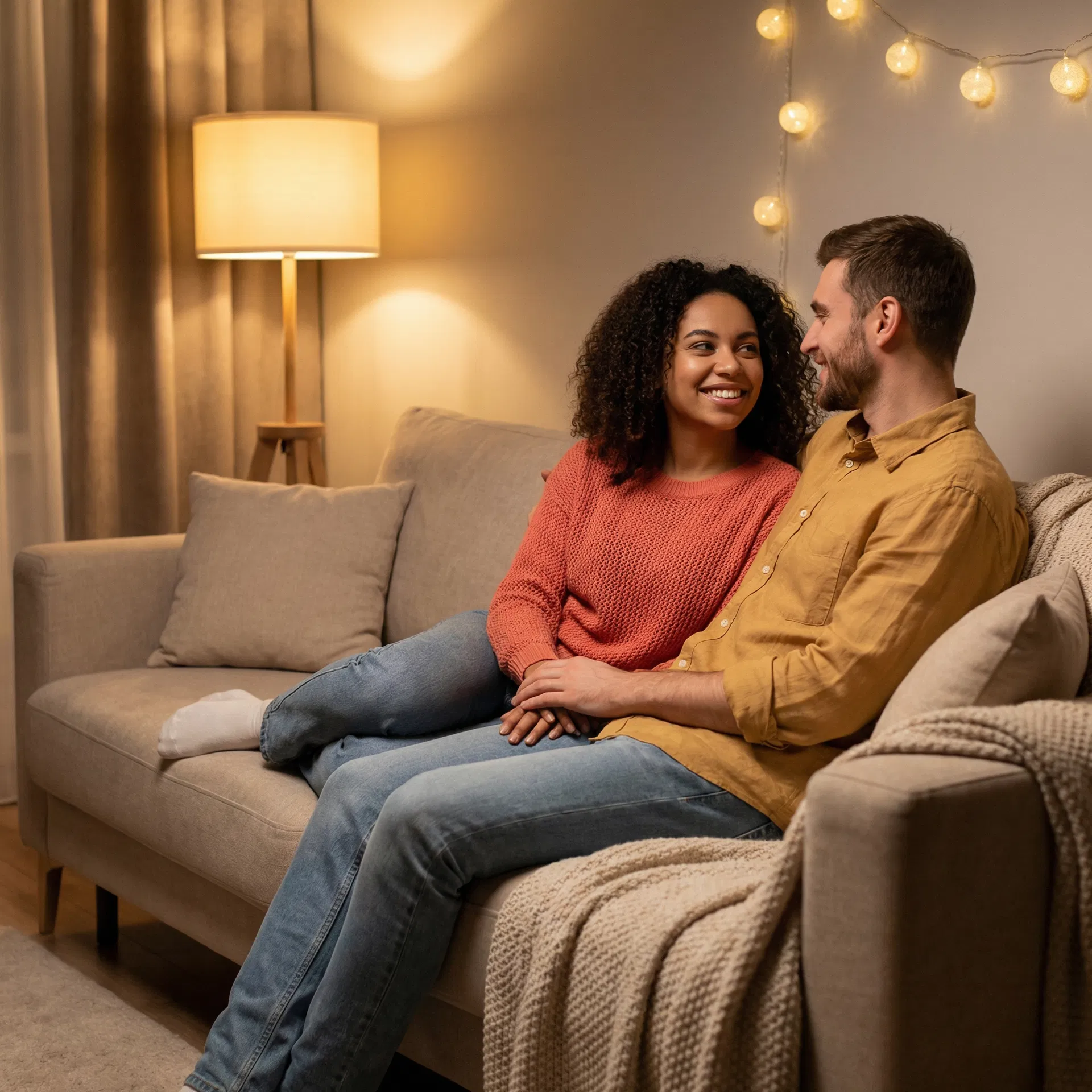 It says 'I thought about us'