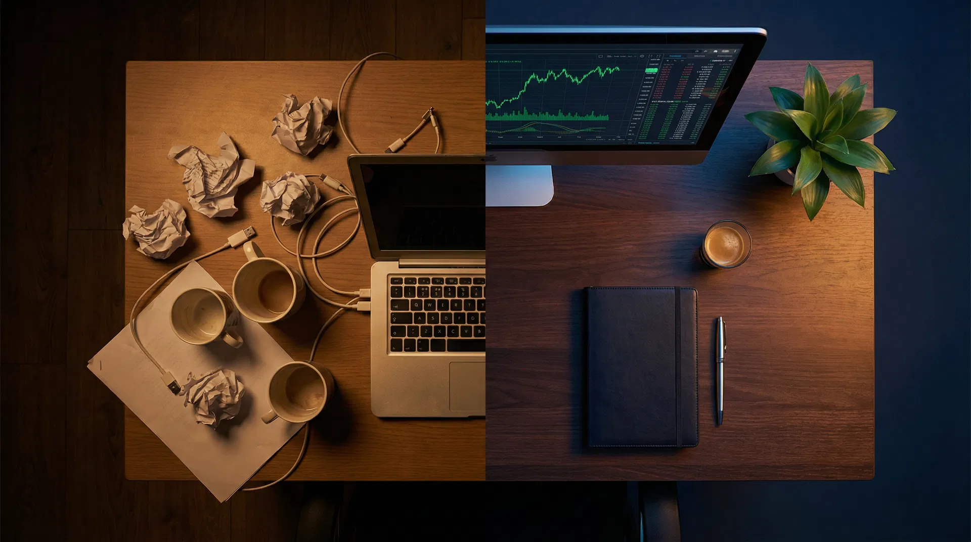 The journey from struggle to success