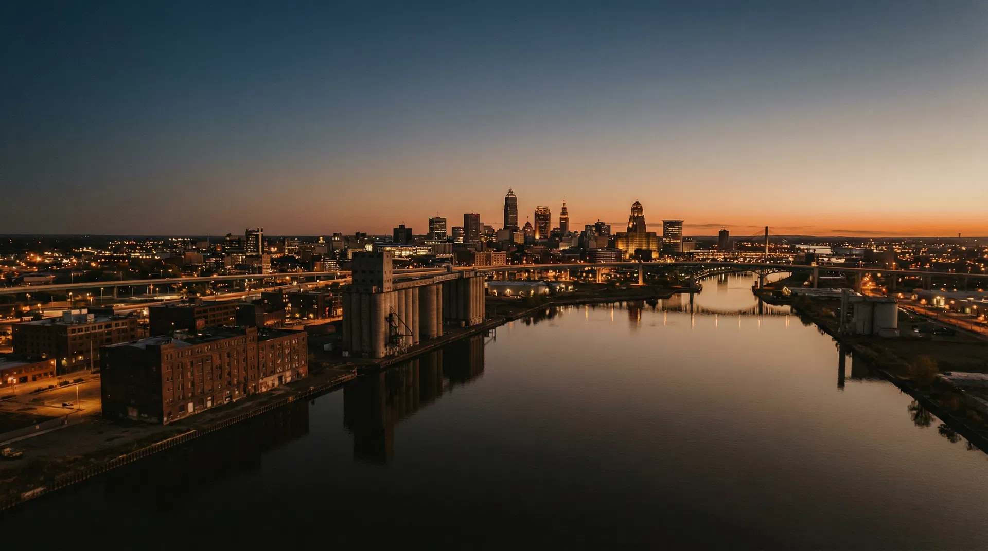 Buffalo skyline