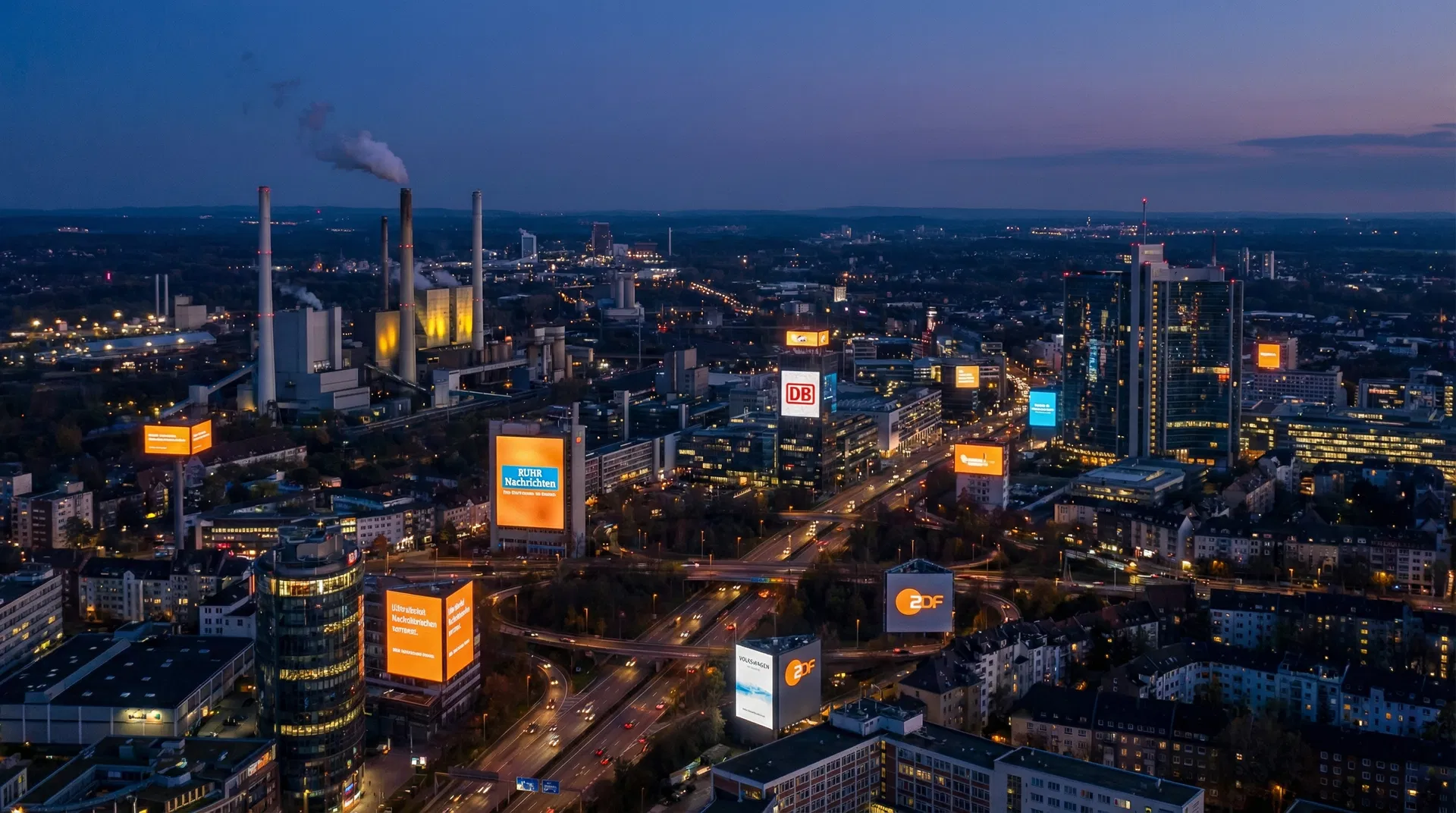 LED-Werbetafel Ruhrgebiet