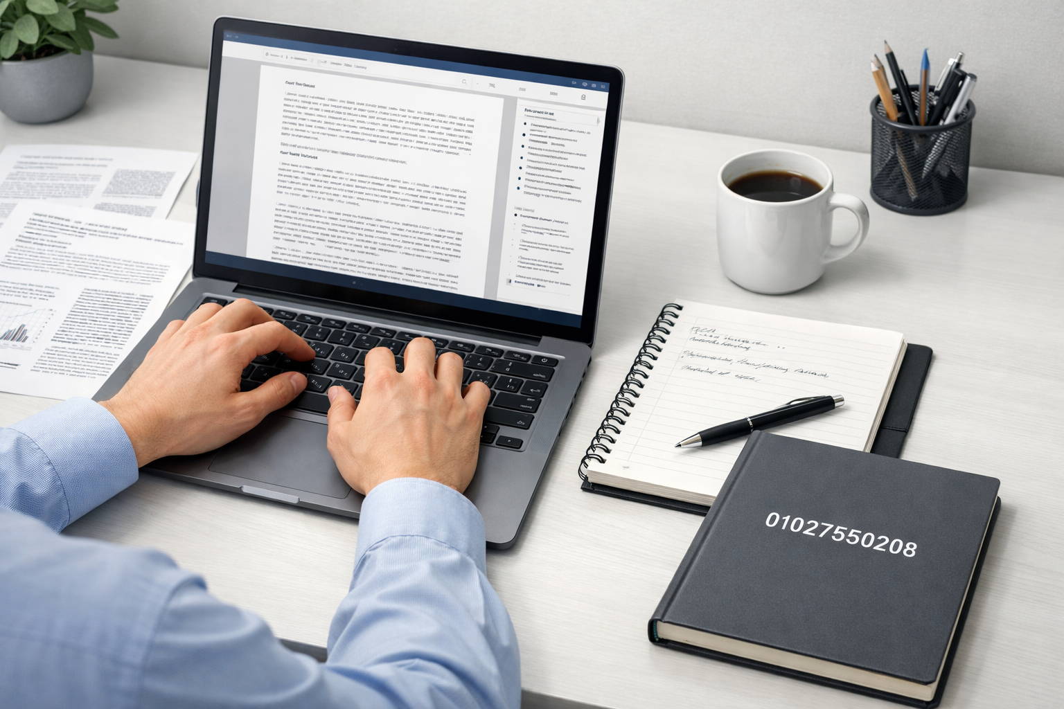 عملية كتابة الرسالة الأكاديمية