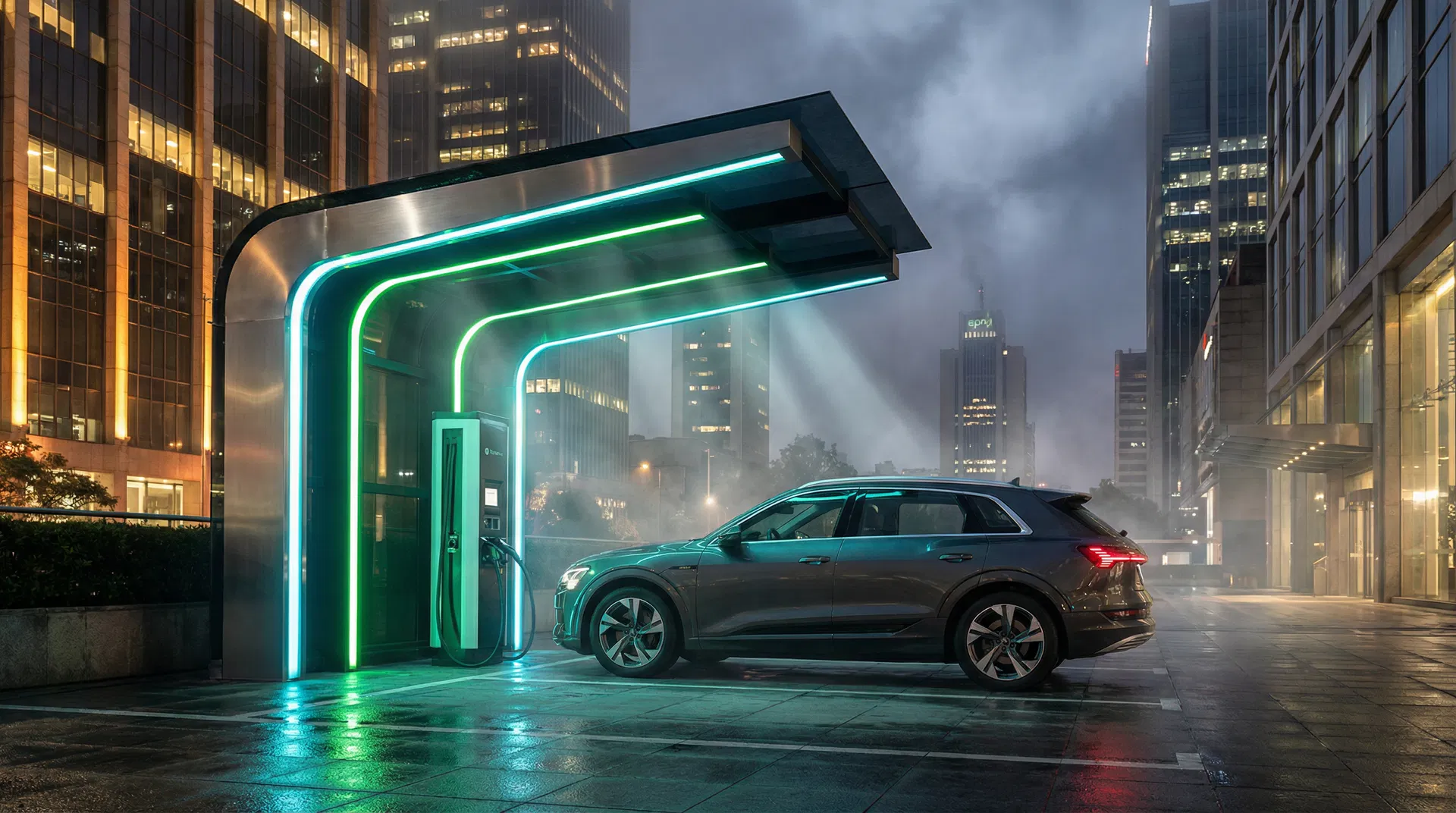 Estación de carga EV