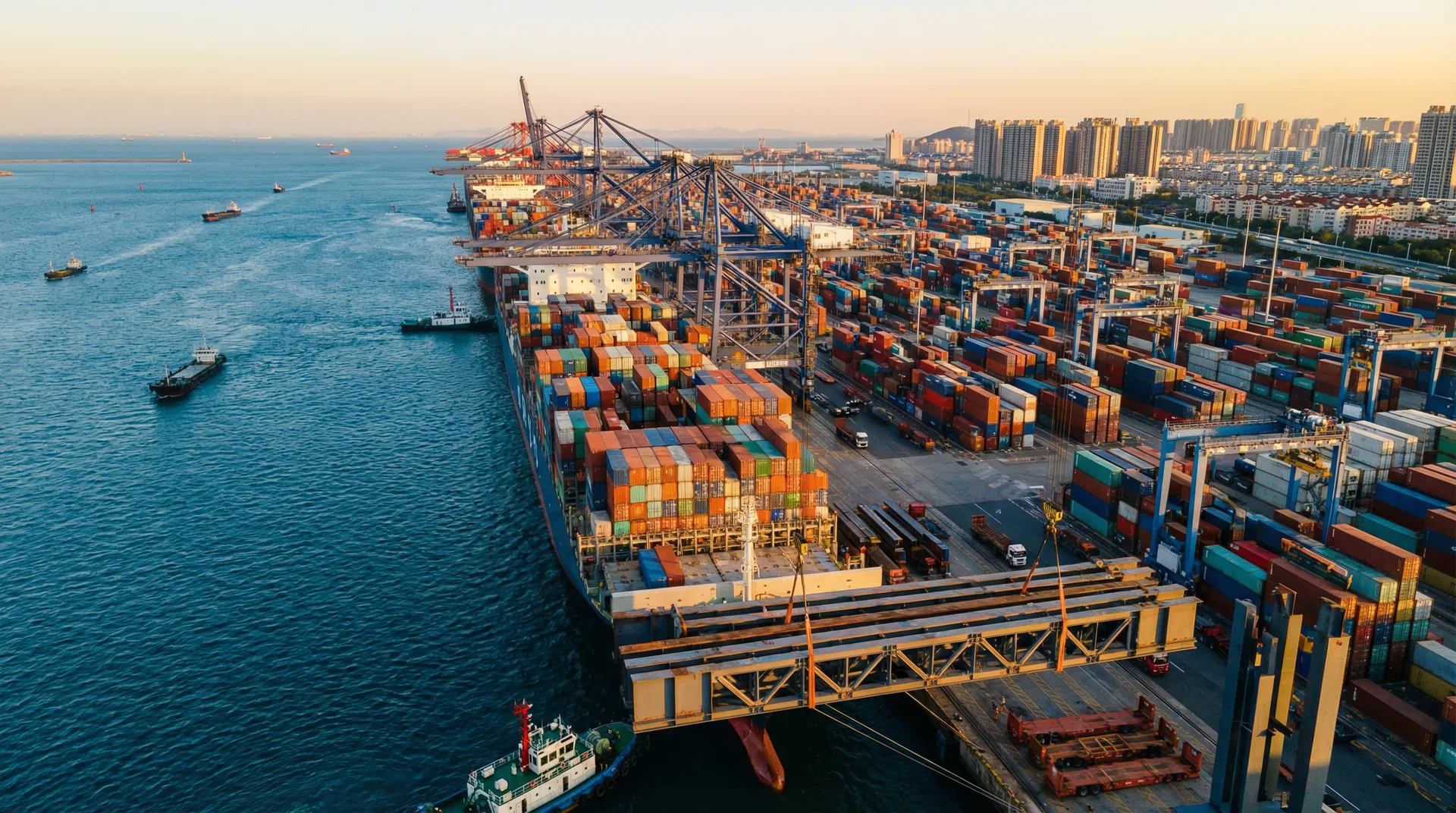 Steel structure shipping from Chinese port