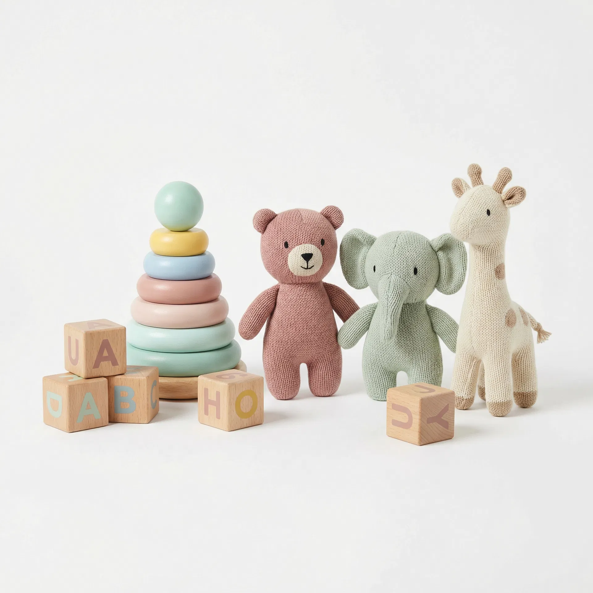 Wooden Toy Set
