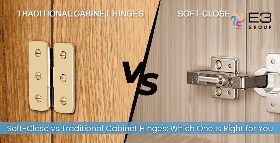 Damping Hinges vs. Standard Hinges and the ROI of Premium Motion Control 1 Soft Close vs Traditional Hinge